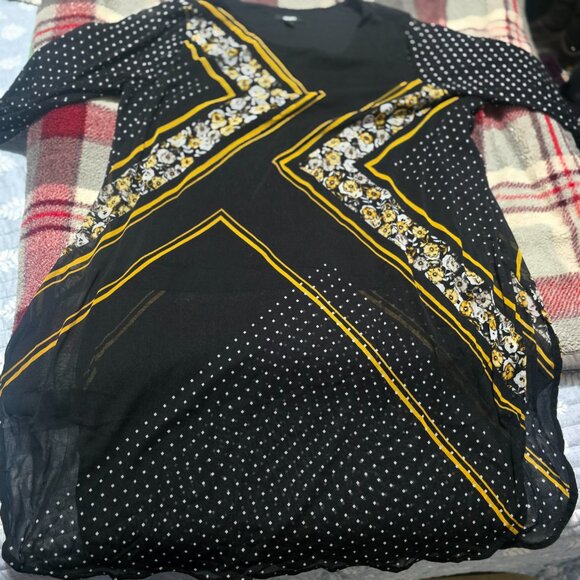 Alfani Women's Printed Mesh Tunic Top - Picture 4 of 10